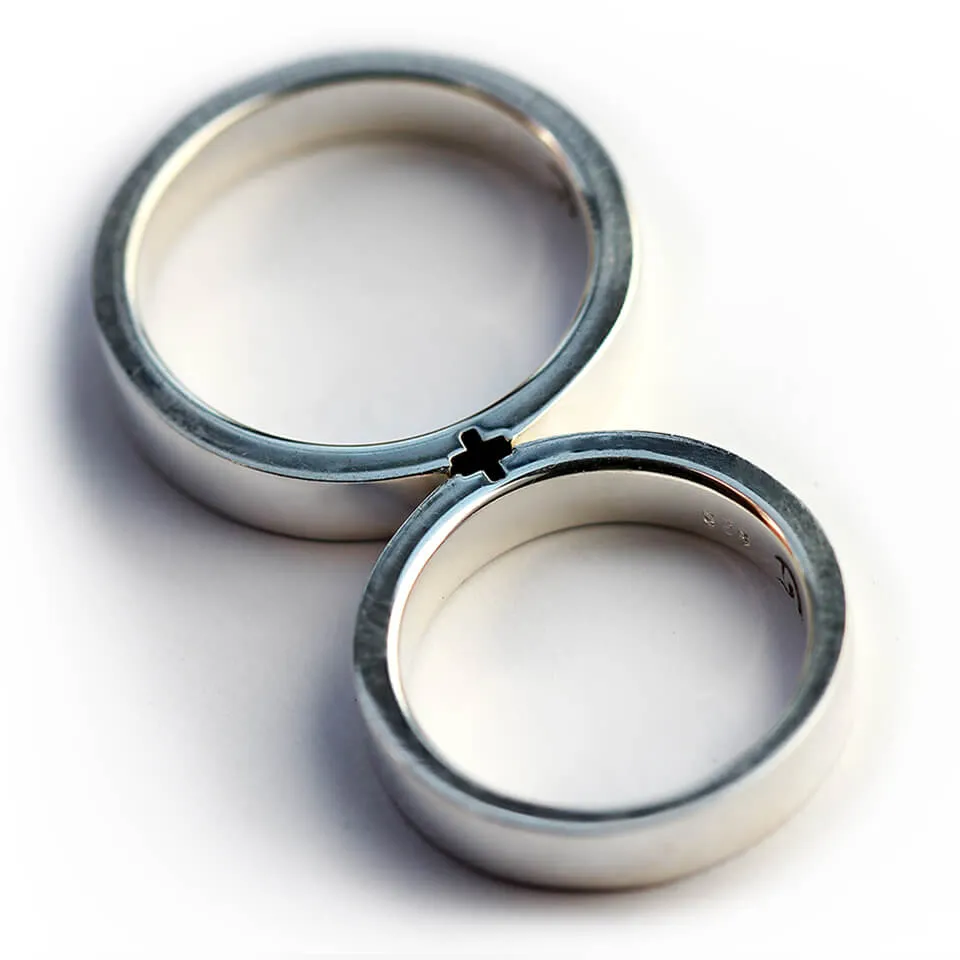 Custom matching plus ring set