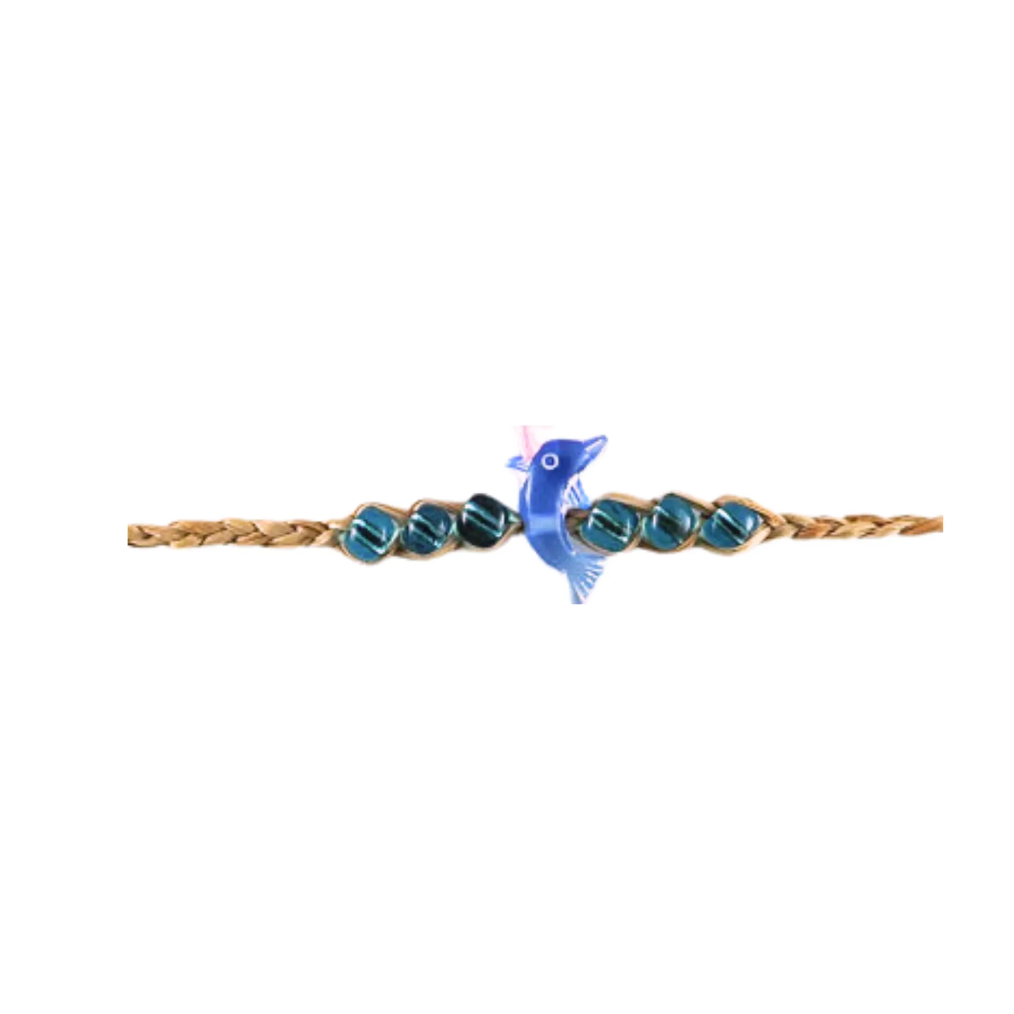 DB8- Dolphins Natural Fiber Bracelets (bundle of 25)