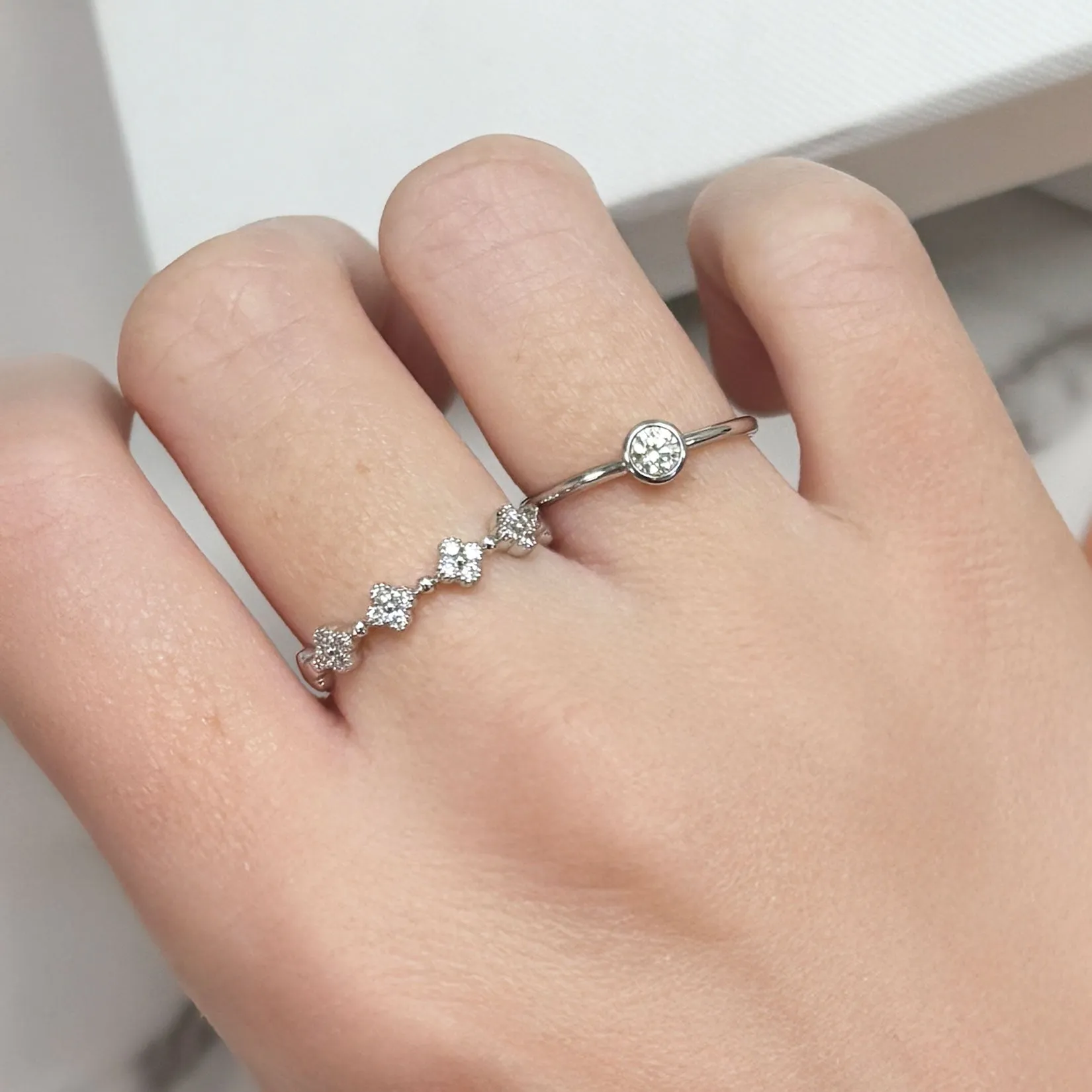Diamond Bezel Ring