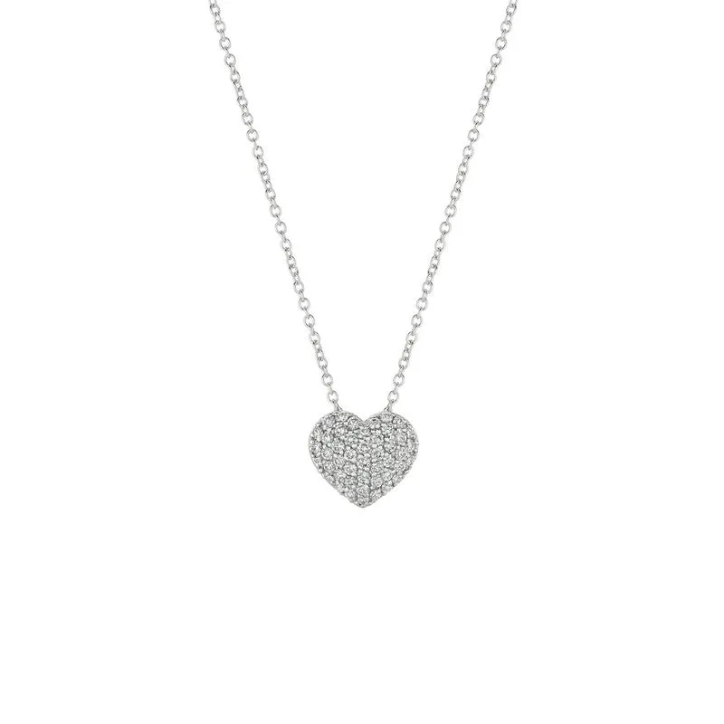 DIAMOND HEART NECKLACE 14K GOLD (0.5 CTW) 2