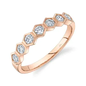 Diamond Hexagon Band