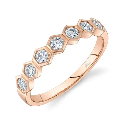 Diamond Hexagon Band