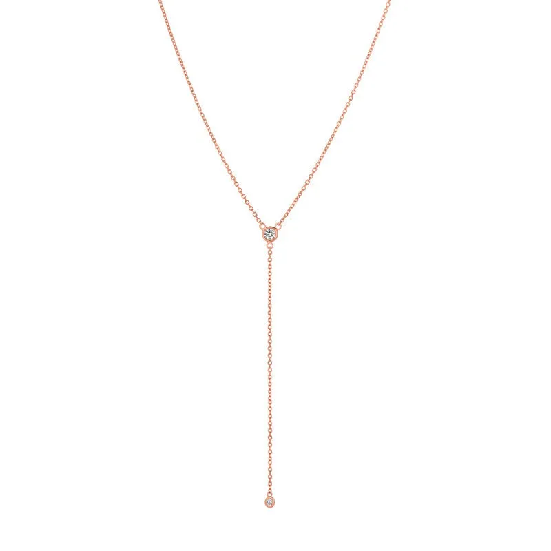 DIAMOND NECKLACE 14K GOLD (0.2 CTW) 2