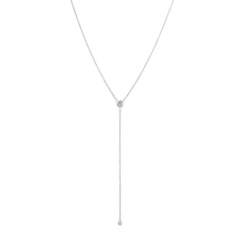 DIAMOND NECKLACE 14K GOLD (0.2 CTW) 2