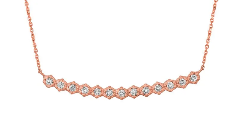 DIAMOND NECKLACE 14K GOLD (0.5 CTW) 11
