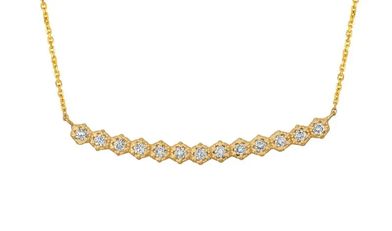 DIAMOND NECKLACE 14K GOLD (0.5 CTW) 11