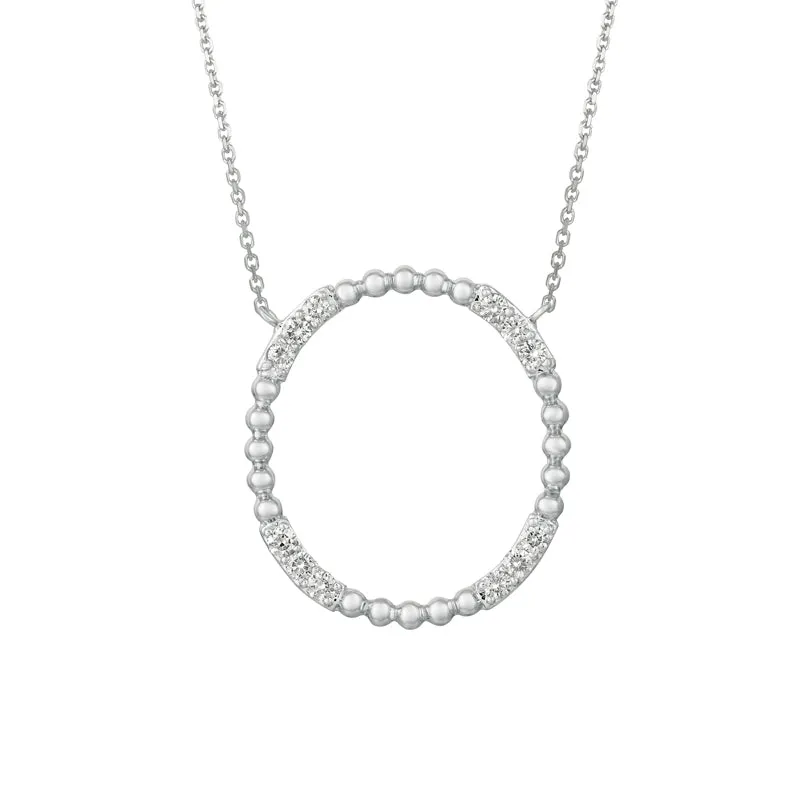 DIAMOND NECKLACE 14K GOLD (0.5 CTW) 12
