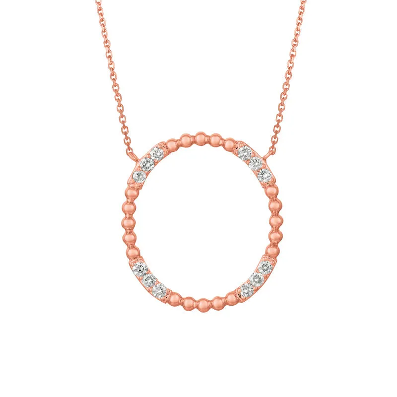 DIAMOND NECKLACE 14K GOLD (0.5 CTW) 12