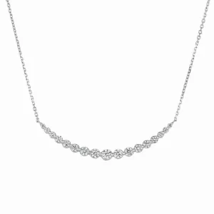 DIAMOND NECKLACE 14K GOLD (1.35 CTW)