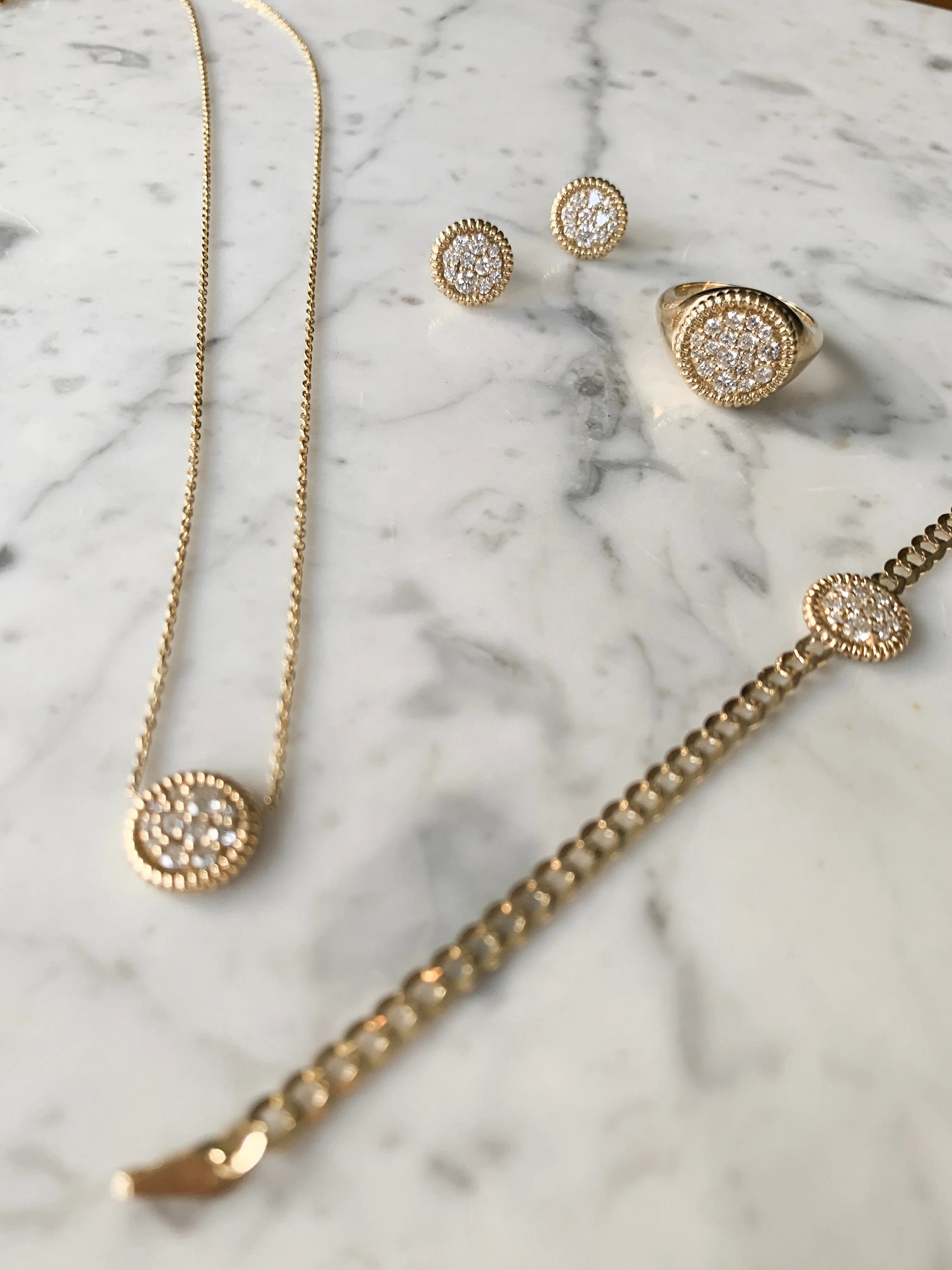 Diamond "Light" Necklace