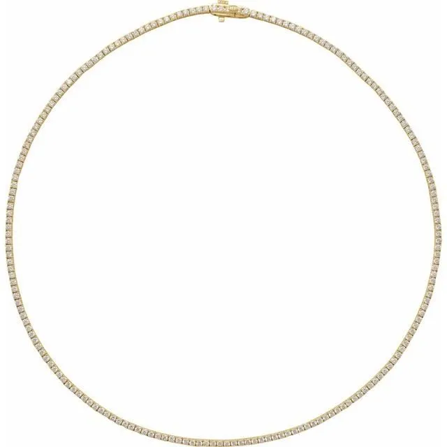 Diamond Tennis Necklace