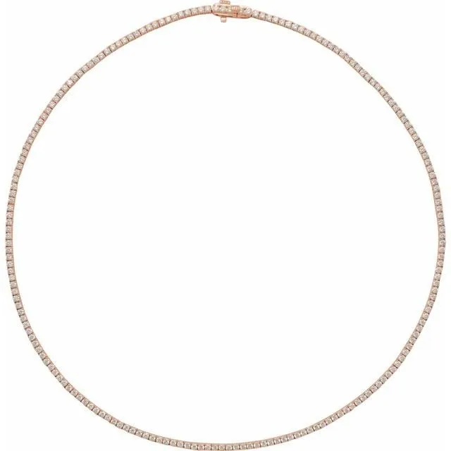 Diamond Tennis Necklace