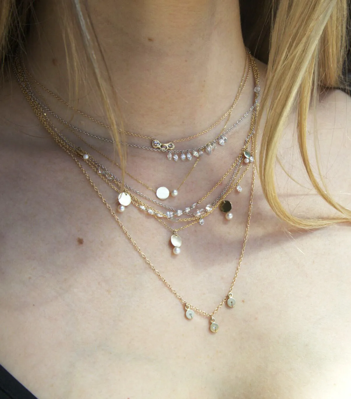 Diamond Trio Necklace