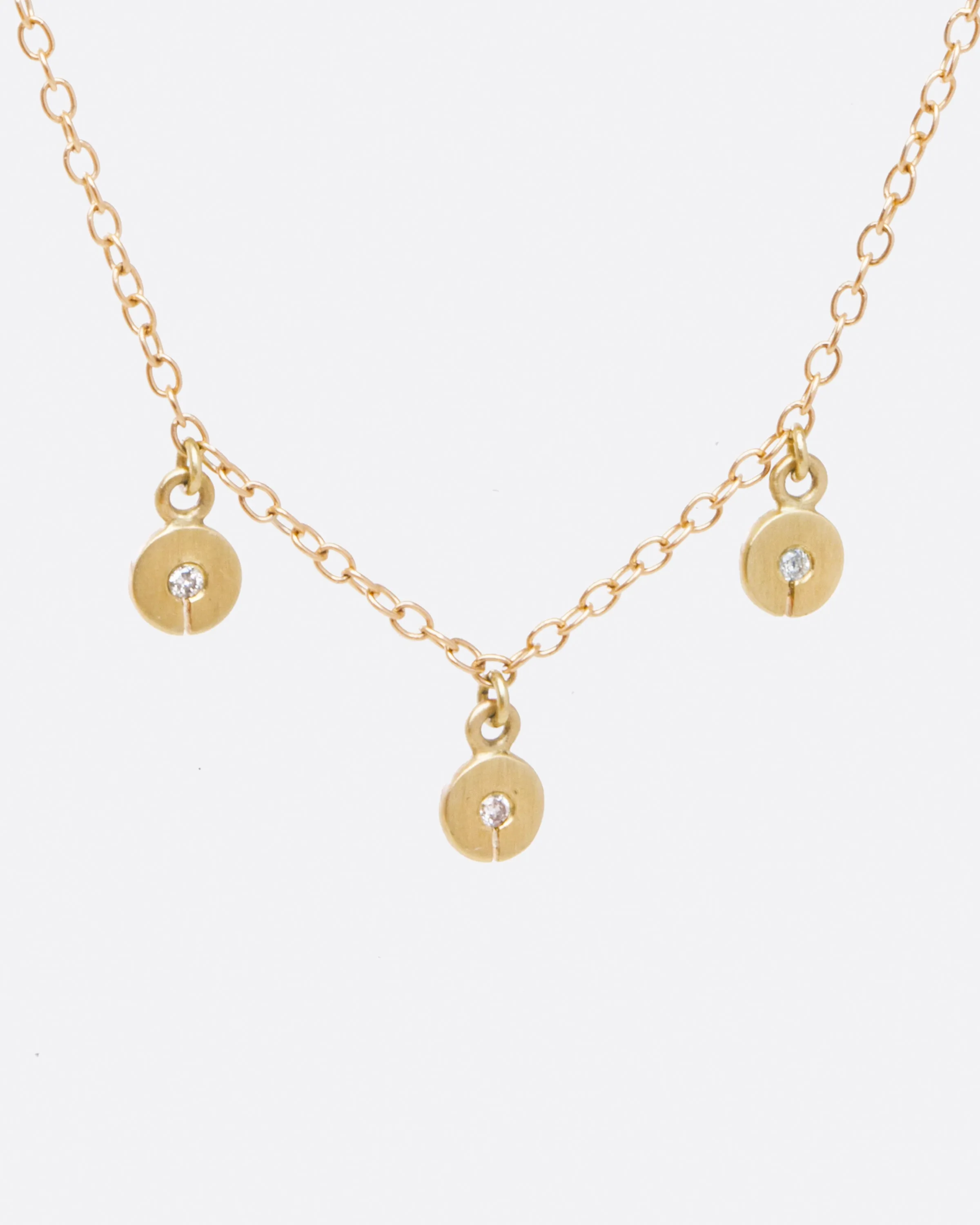 Diamond Trio Necklace