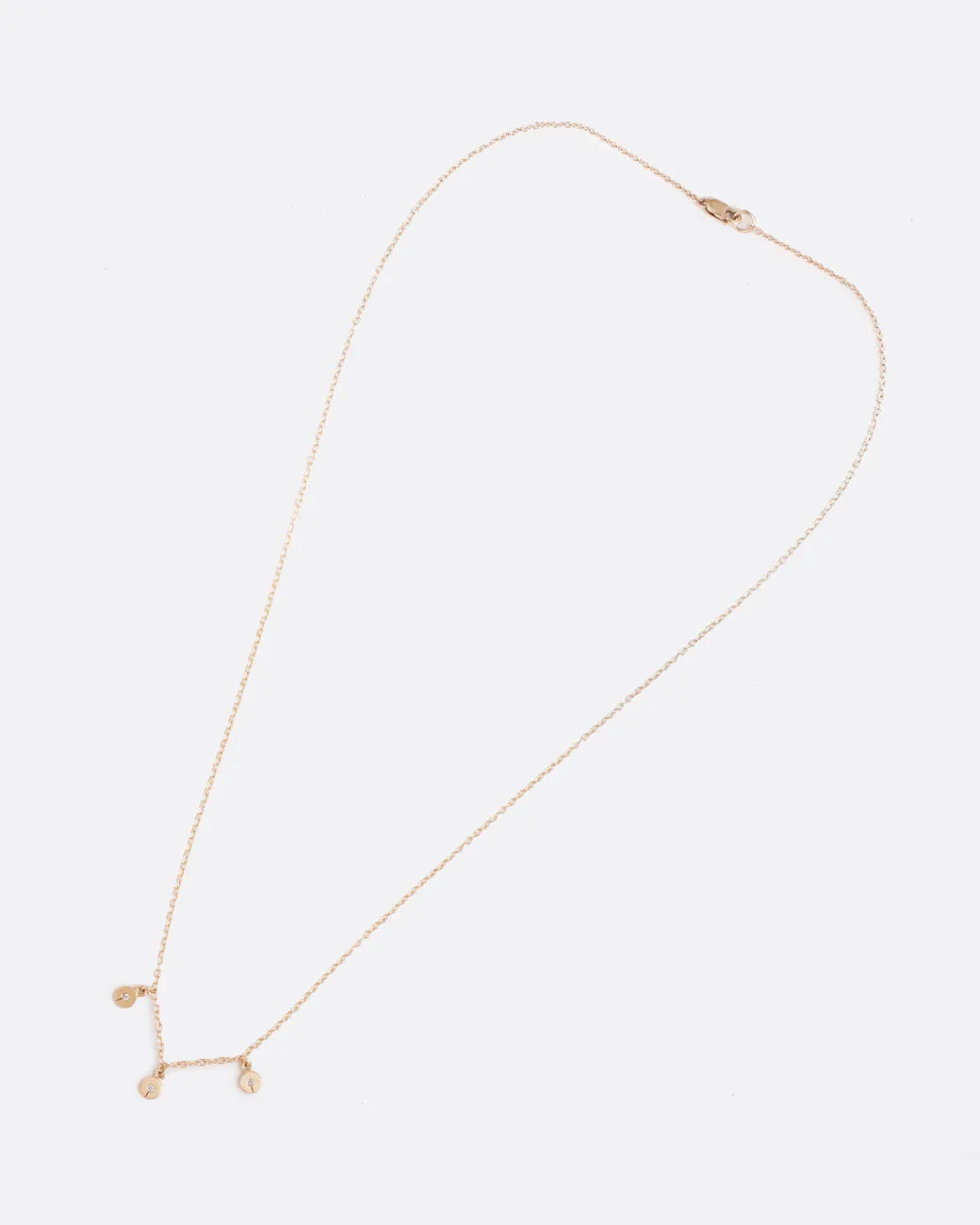Diamond Trio Necklace