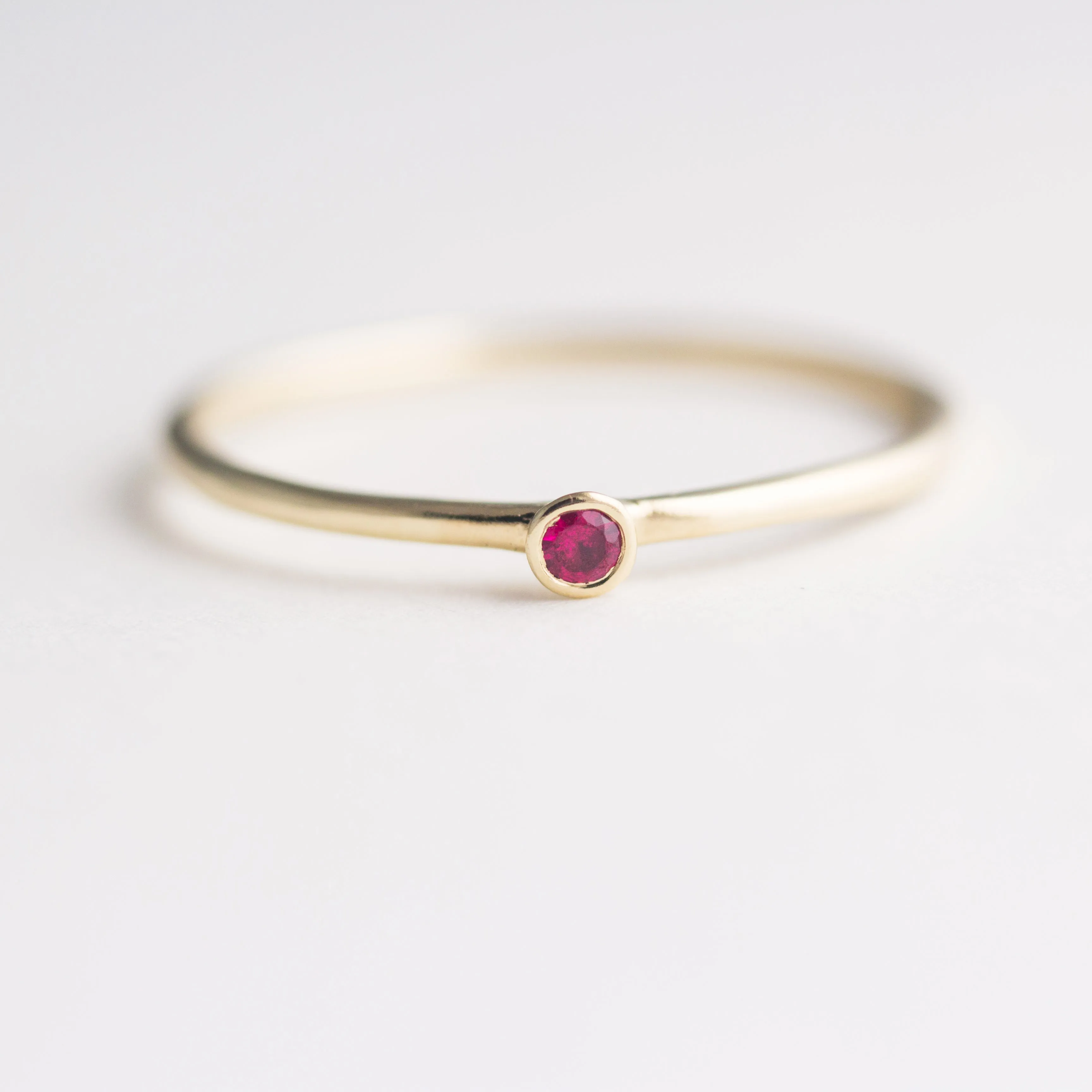 Dot Ruby Ring