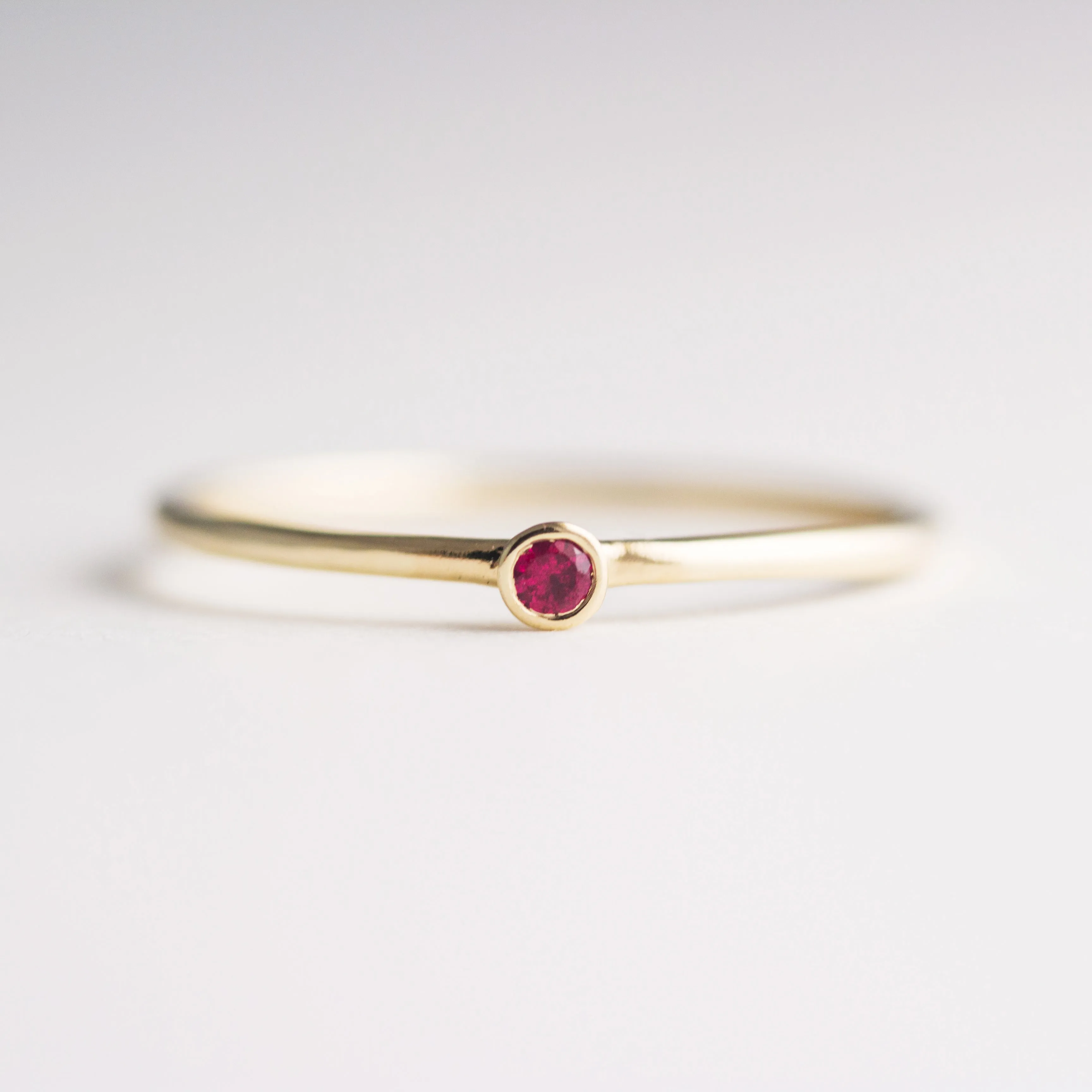 Dot Ruby Ring