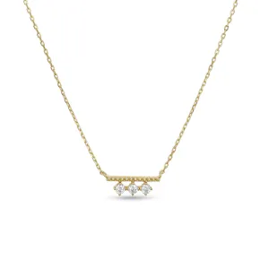 Dotted Bar Necklace