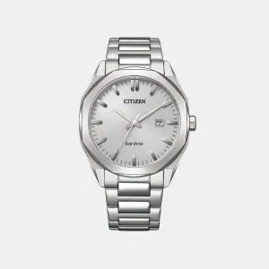 Eco-Drive Men's Analog Stainless Steel Watch BM7600-81A