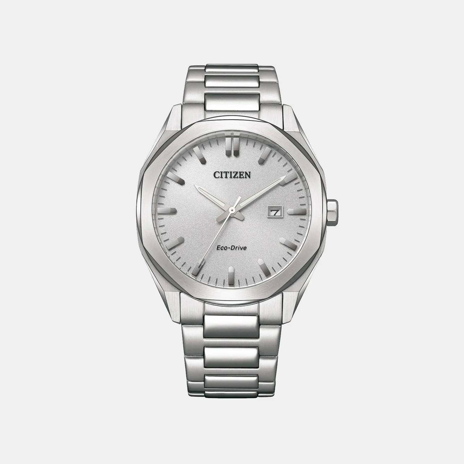 Eco-Drive Men's Analog Stainless Steel Watch BM7600-81A