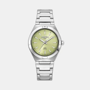 Eos Classic Women Quartz Light Green Dial Analog Stainless Steel Watch 982847 41 75 20