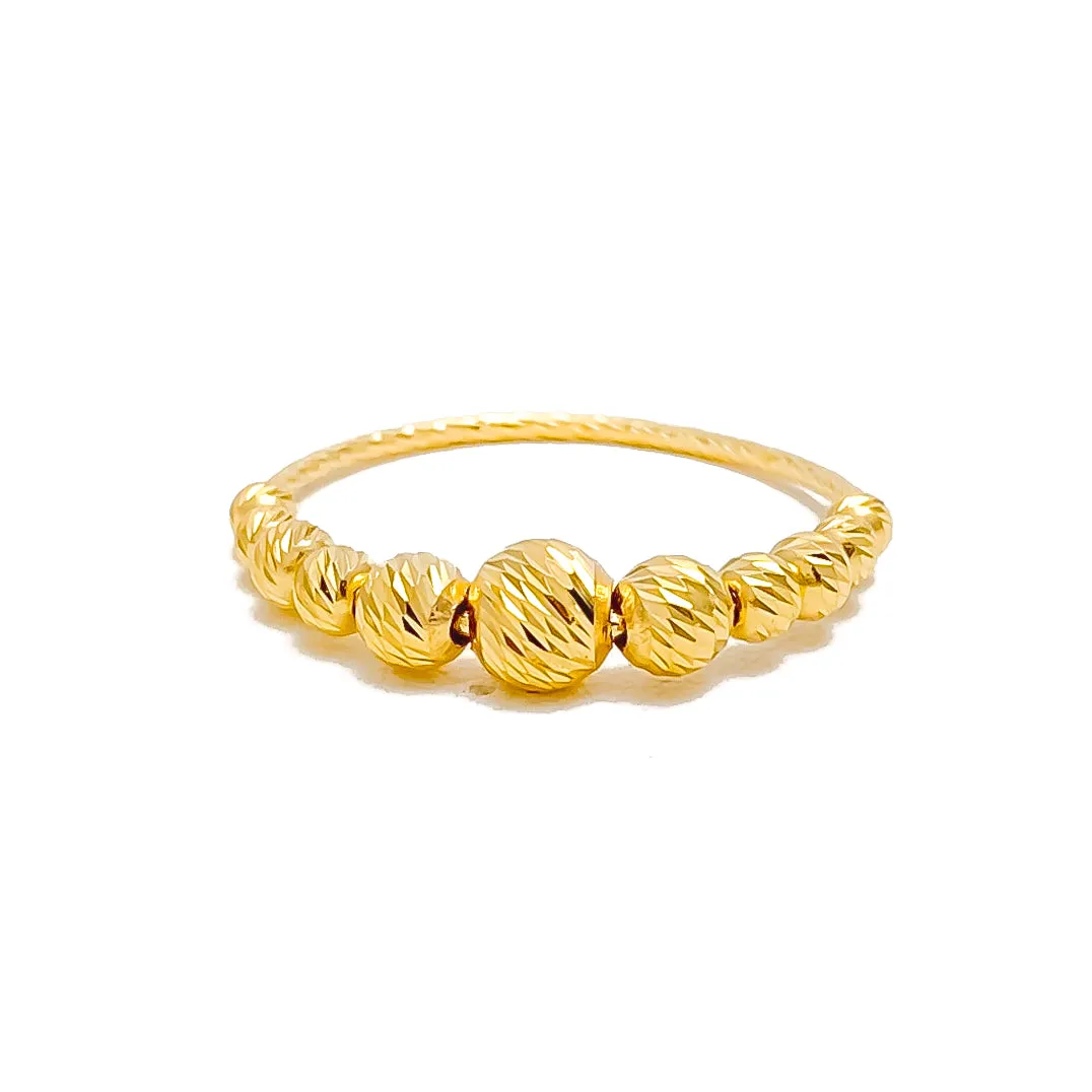 Everyday Lovely 21k Gold Ring