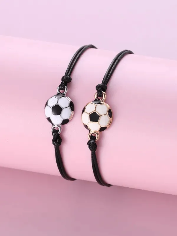 Football Lovers Kids Bracelet Set