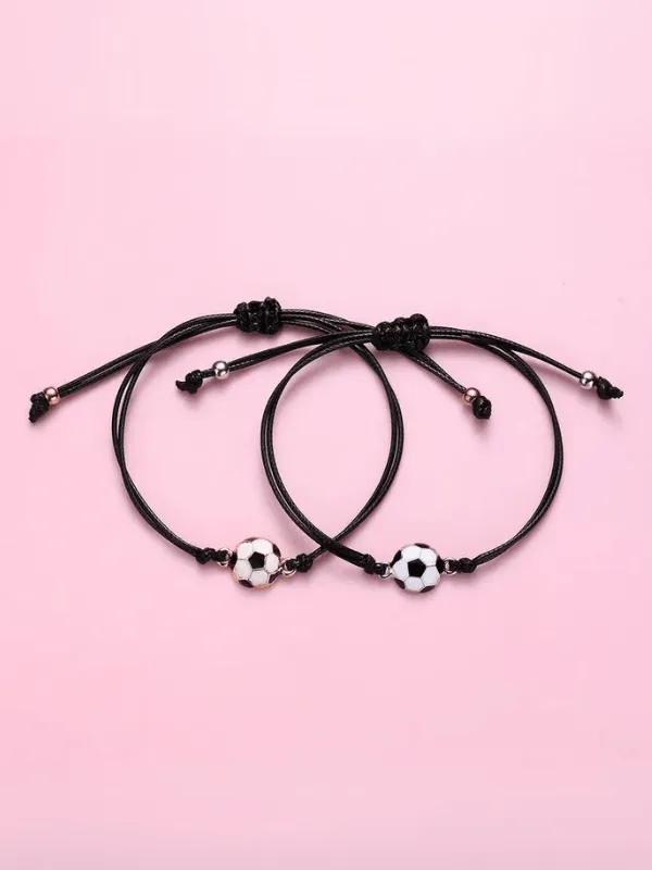 Football Lovers Kids Bracelet Set