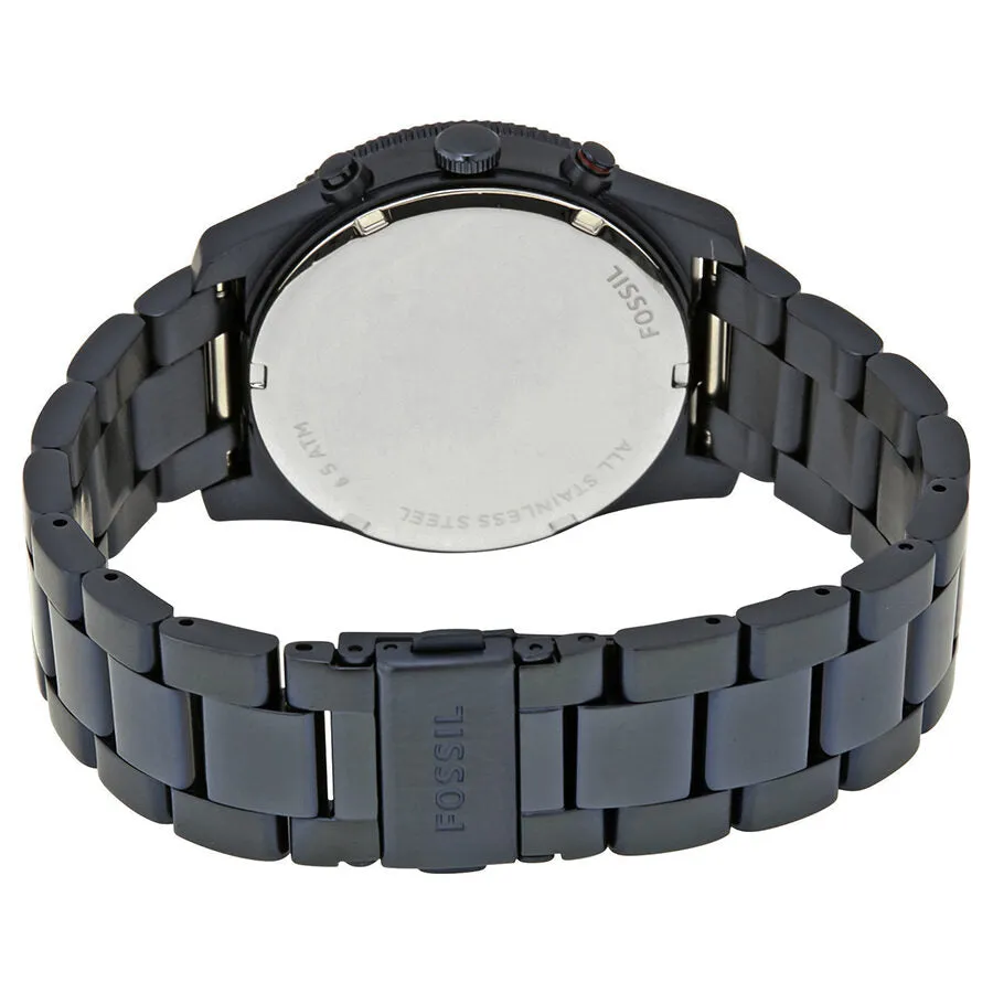 Fossil Perfect Boyfriend Navy Blue Dial Ladies Watch ES4093