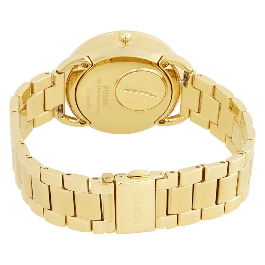 Fossil Tailor Crystal White Dial Ladies Watch ES4263