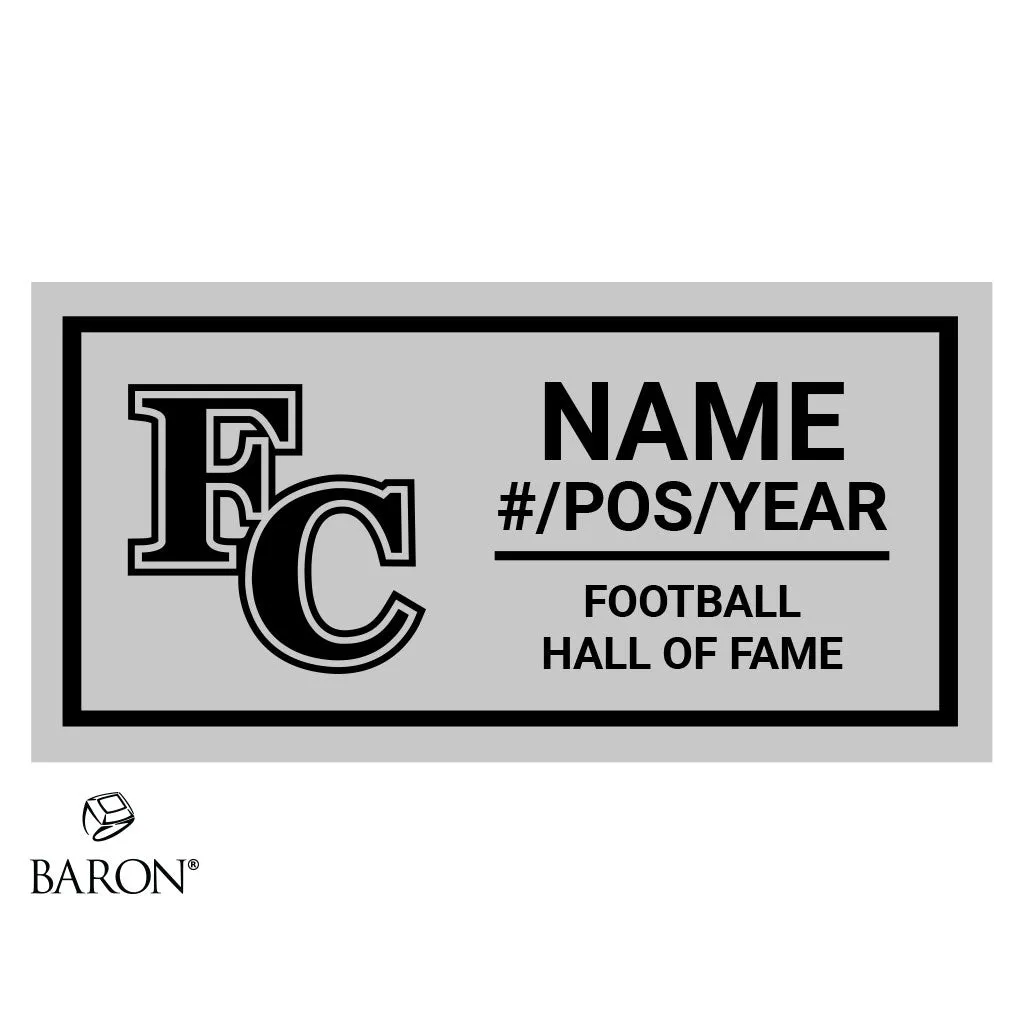 Franklin County High School Football 2023 Championship Black Standard Window Ring Box