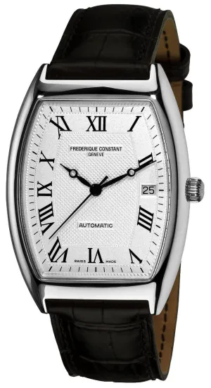 Frederique Constant Art Deco Silver Dial Automatic Men's Watch FC-303M4T26