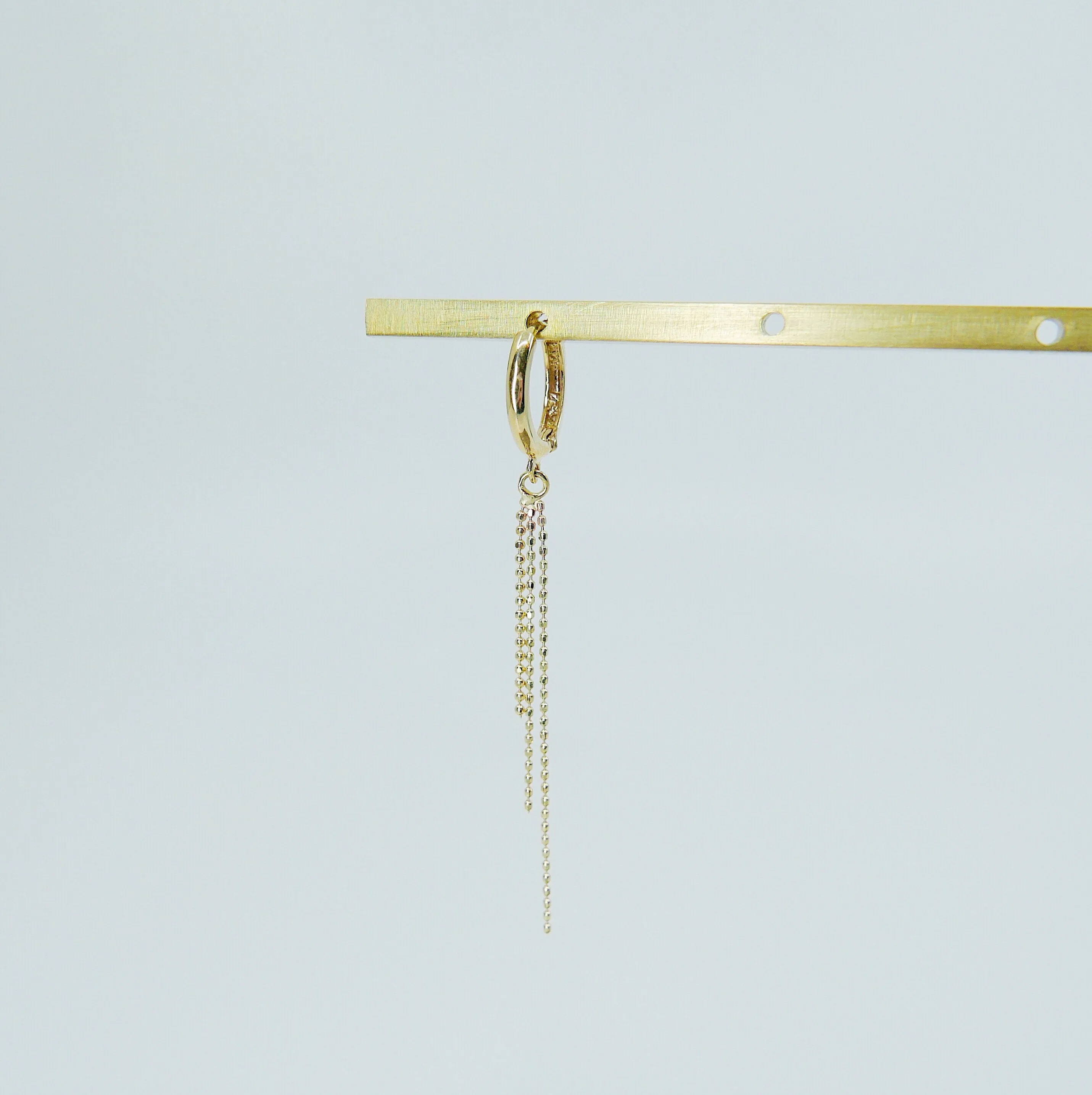 Fringe Hoop Earring