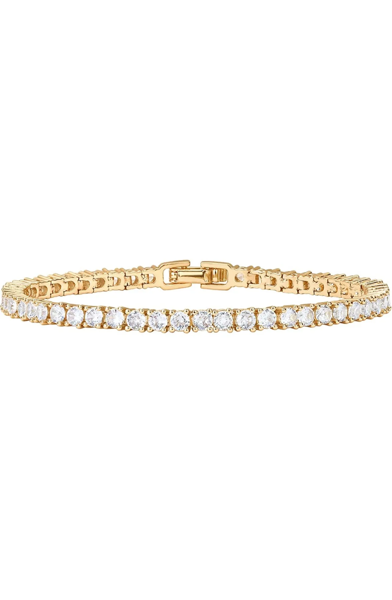 Gianni Gold Filled Tennis Bracelet