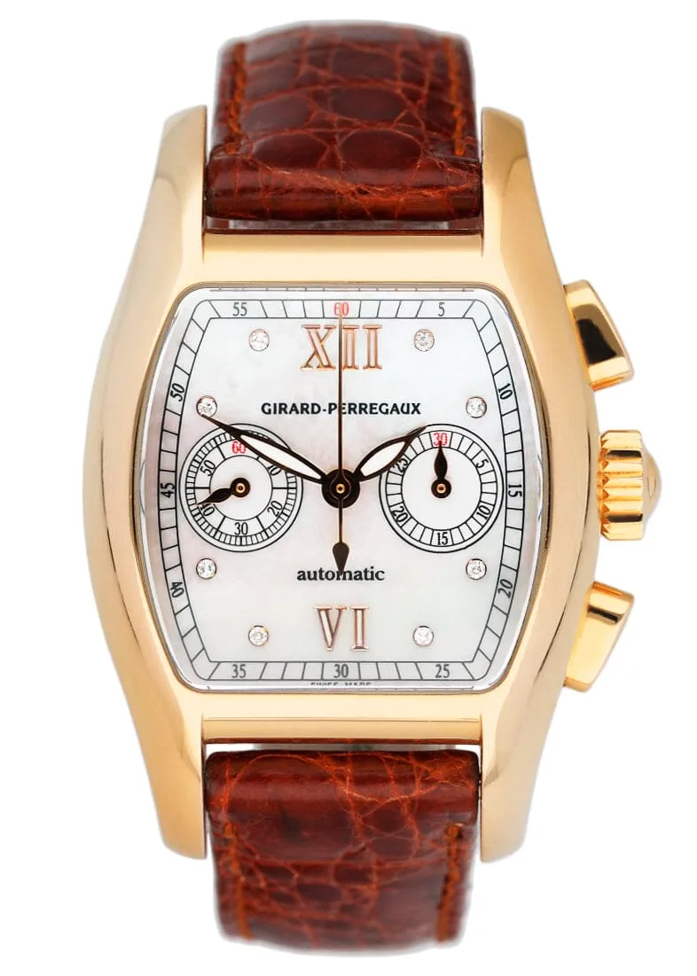 Girard-Perregaux Richeville 2650 MOP 18K Rose Gold Ladies Watch