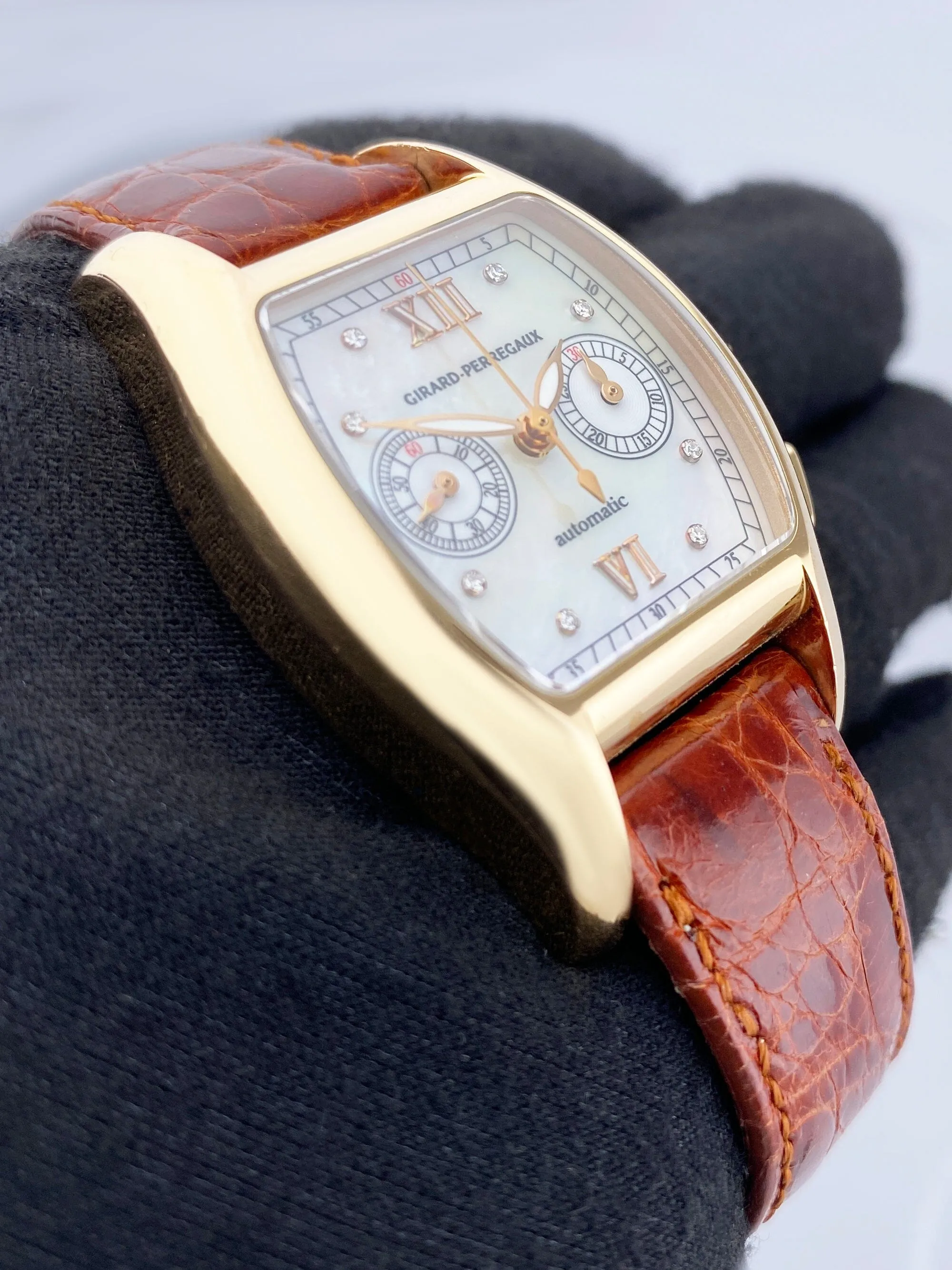 Girard-Perregaux Richeville 2650 MOP 18K Rose Gold Ladies Watch