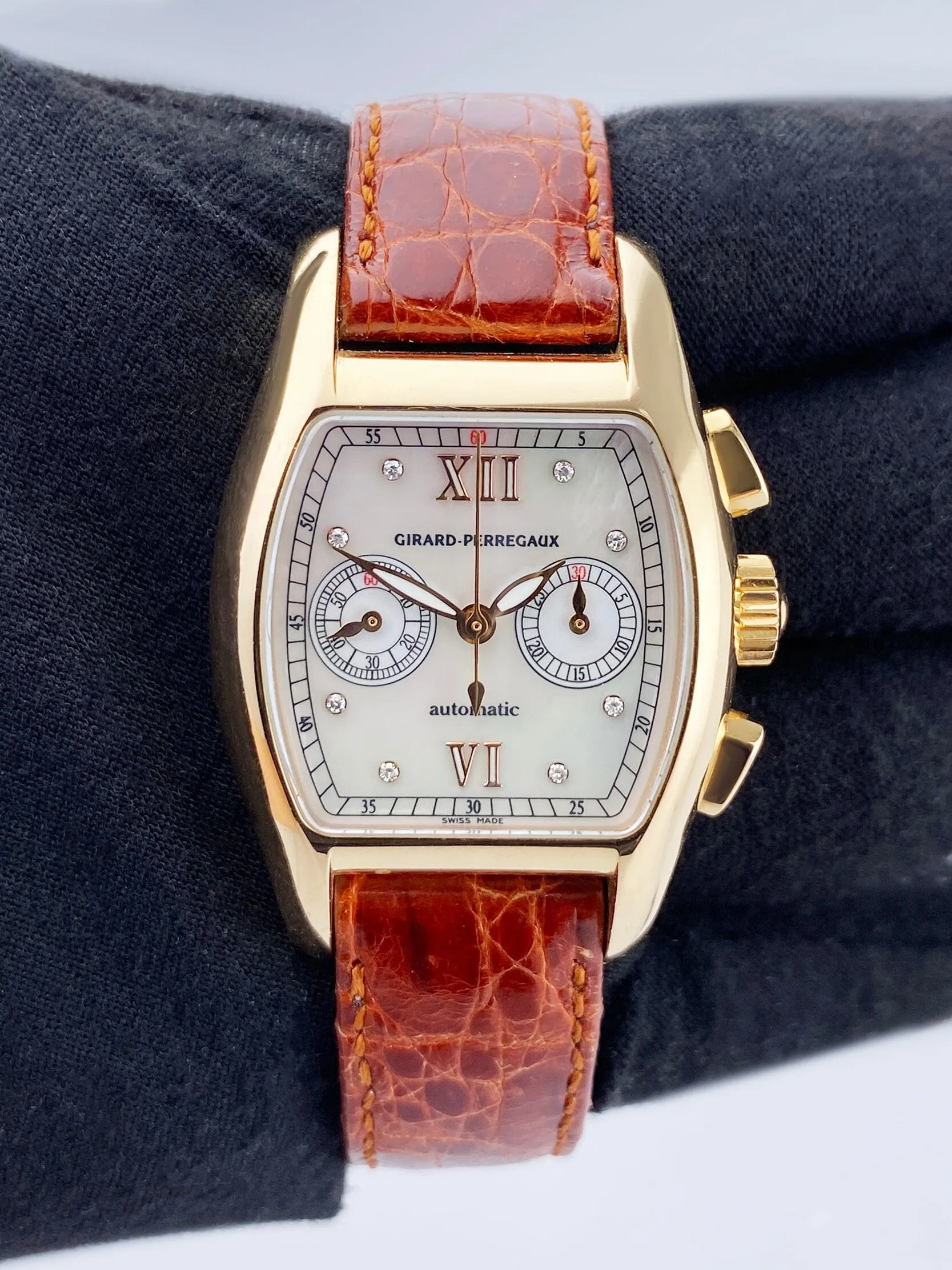 Girard-Perregaux Richeville 2650 MOP 18K Rose Gold Ladies Watch