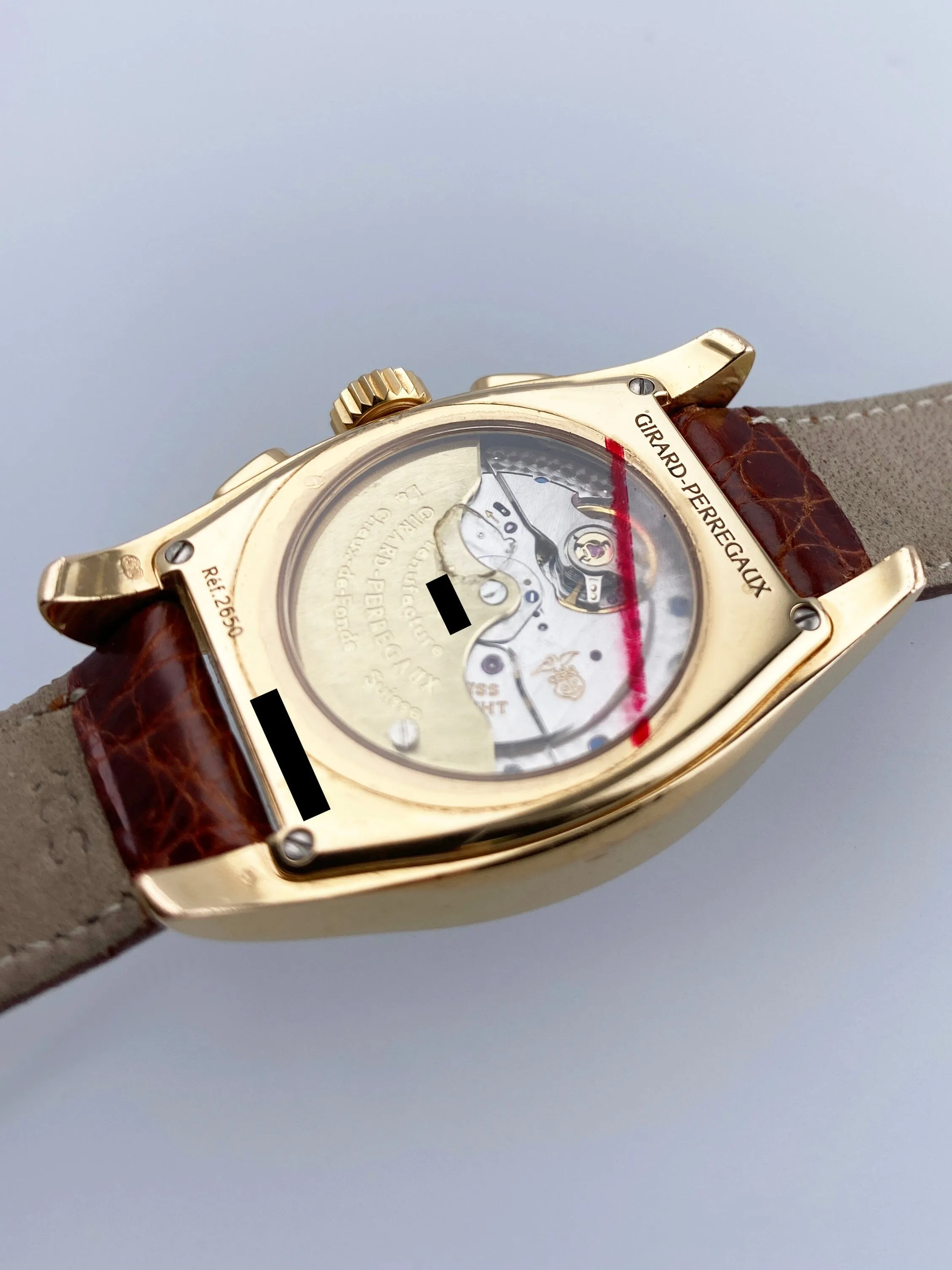 Girard-Perregaux Richeville 2650 MOP 18K Rose Gold Ladies Watch