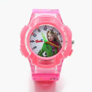 Girls Analog Watch - Light Pink