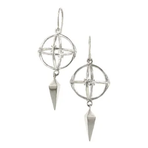 Globe Drop Earrings-Heirloom by Doyle & Doyle