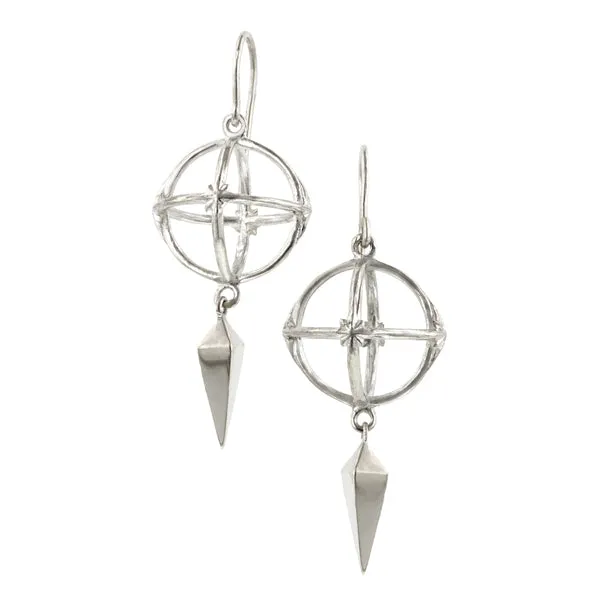Globe Drop Earrings-Heirloom by Doyle & Doyle