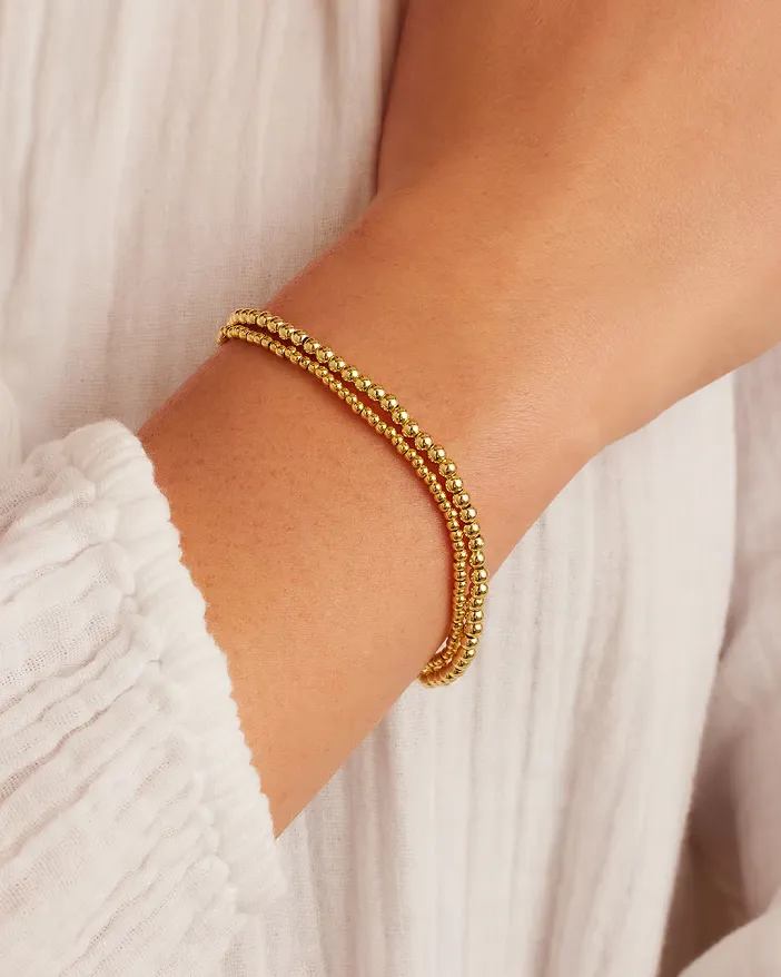 Gorjana Poppy Gold Bracelet Set