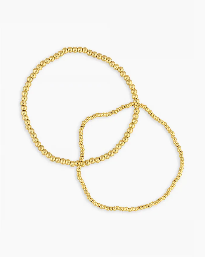Gorjana Poppy Gold Bracelet Set