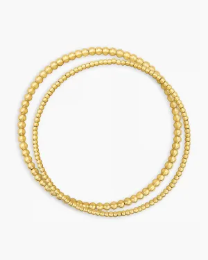Gorjana Poppy Gold Bracelet Set
