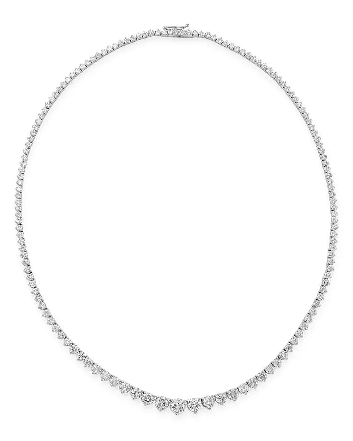 Graduated Diamond Riviera Necklace 13.50cts