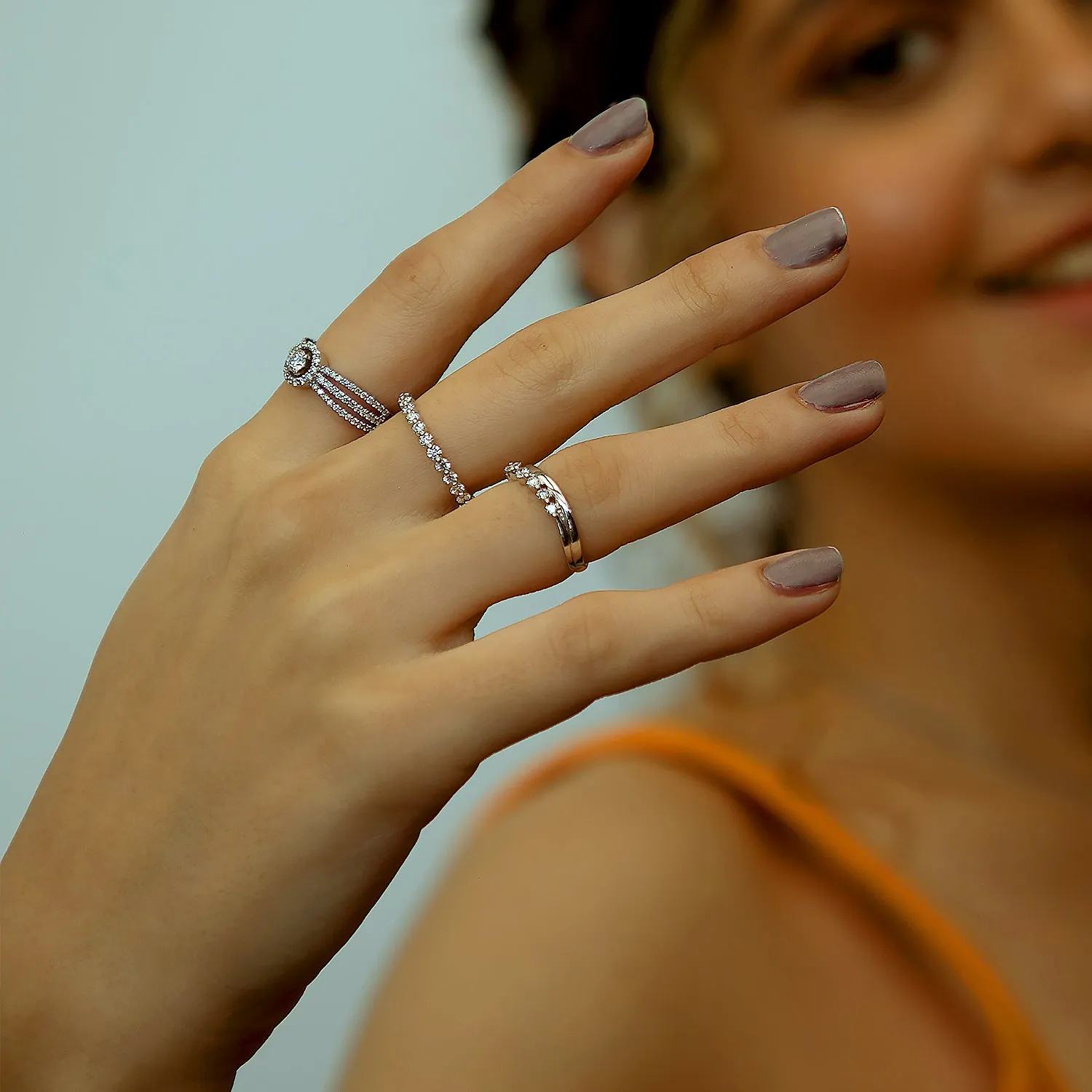 Graduation Diamond Ring