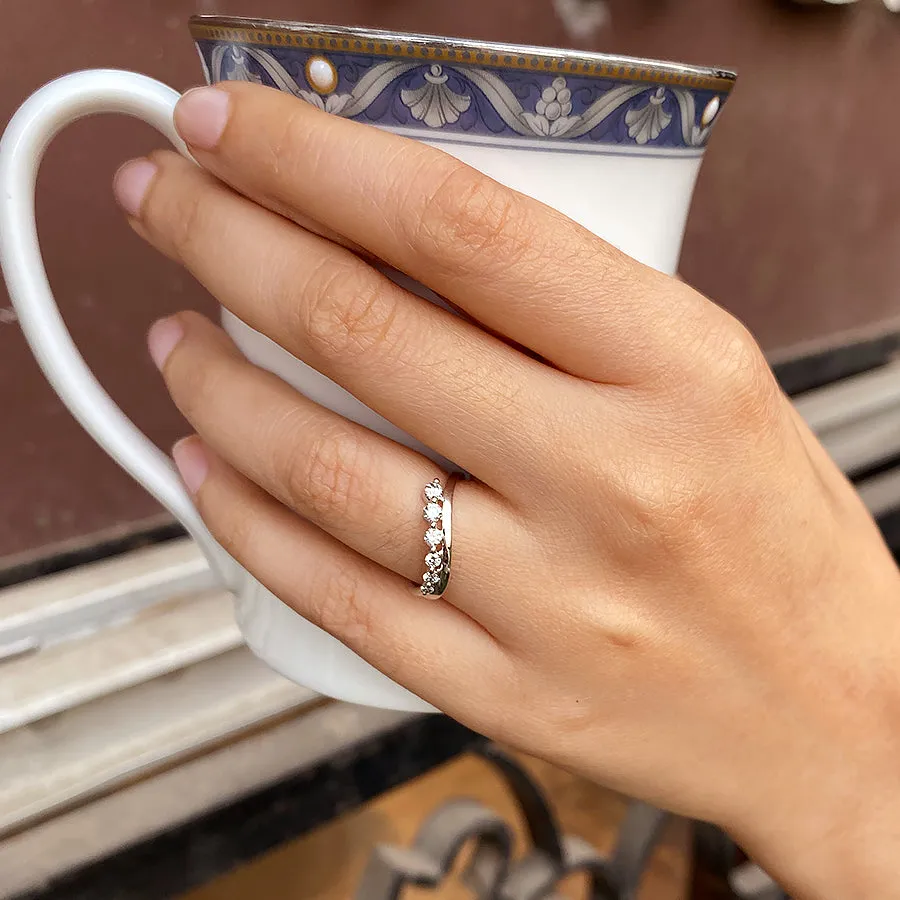 Graduation Diamond Ring