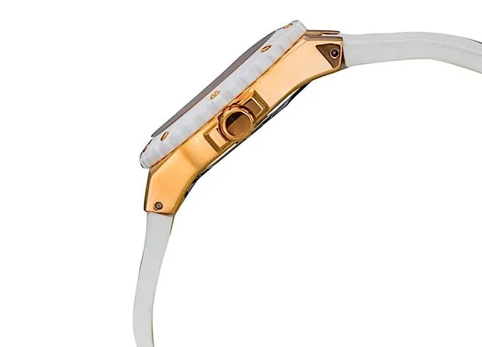 Guess Overdrive Analog White Dial Women's Watch W10614L2