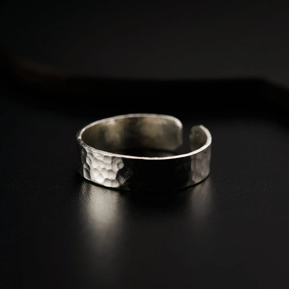 Hammered Couple Ring / Bands