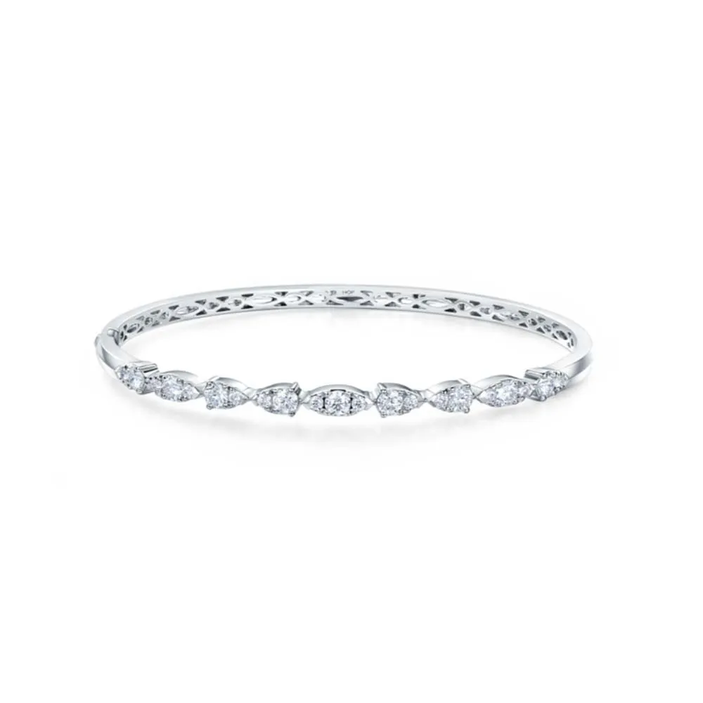 Hearts on Fire Aerial Dewdrop Bangle